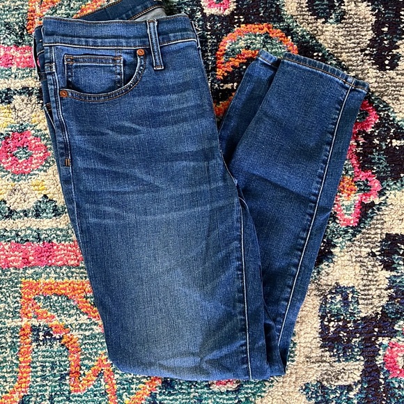 Madewell 9”inch high rise skinny - Picture 6 of 8